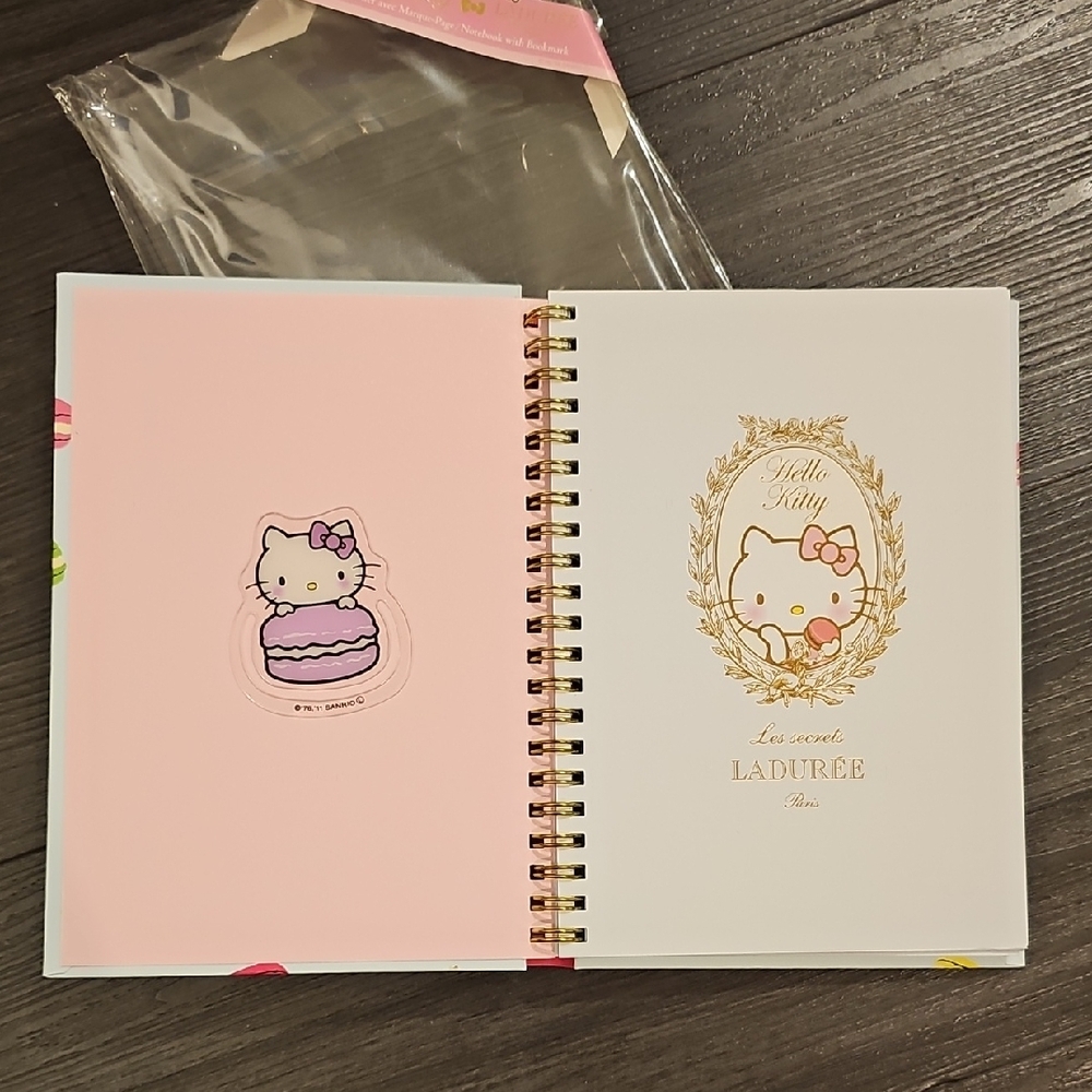 Hello Kitty Macaron Notebook - Pink and Multicolor - Picture 2 of 5